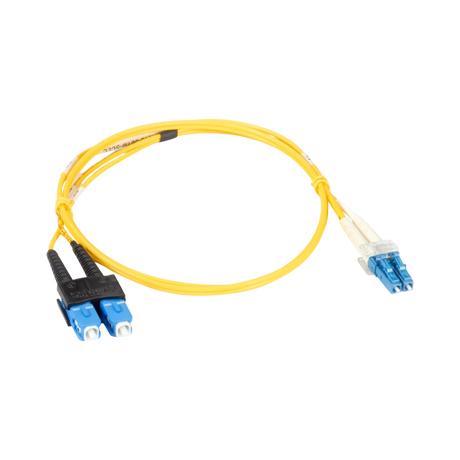 Black Box 9.8ft EFN310 Series OS2 Fiber Optic Patch Cable (Yellow) — Being Shipped