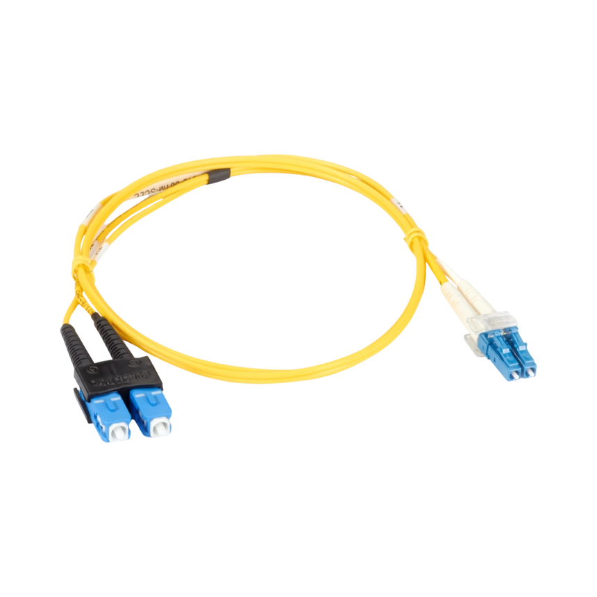Black Box 9.8ft EFN310 Series OS2 Fiber Optic Patch Cable (Yellow) — Being Shipped