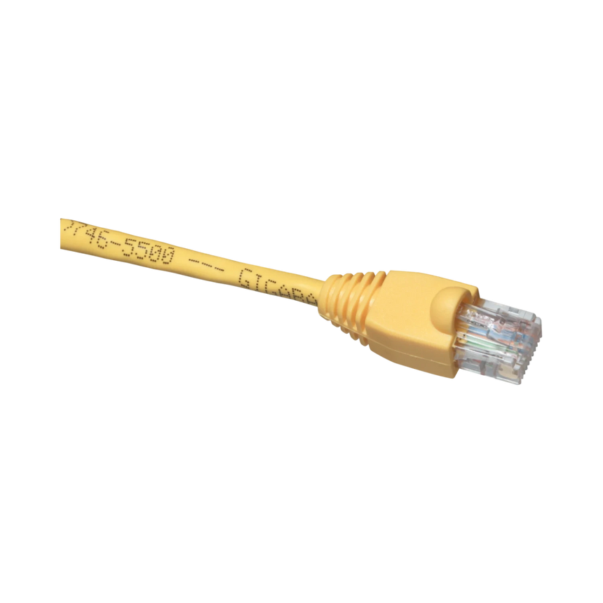 Black Box 20ft GigaBase CAT5e 350MHz Ethernet Patch Cable (Yellow) — Being Shipped