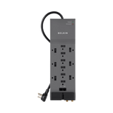 Belkin 10ft 12-Outlet Surge Protector (Black) — Being Shipped