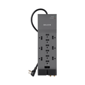 Belkin 10ft 12-Outlet Surge Protector (Black) — Being Shipped