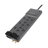 Belkin 10ft 12-Outlet Surge Protector (Black) — Being Shipped
