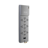 Belkin 10ft 12-Outlet Surge Protector (Black) — Being Shipped