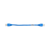 Black Box 9in GigaTrue CAT6 550MHz Snagless Ethernet Cable (Blue) — Being Shipped