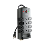 Belkin 12-Outlet 5-Pack Surge Protector with 8ft Cord (Gray) — Being Shipped