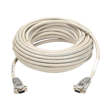 Black Box 10ft RS232 Shielded DB9 Female to Female Null Modem Cable (Gray) — Being Shipped