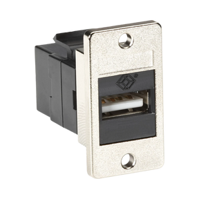 Black Box USB Panel Mount Type A to B Coupler — Being Shipped