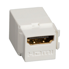 Black Box HDMI Female to Female Snap Fitting (Off-White) — Being Shipped