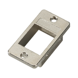 Black Box Panel Mount Bezel with Keystone Opening (Silver) — Being Shipped