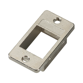 Black Box Panel Mount Bezel with Keystone Opening (Silver) — Being Shipped