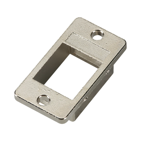Black Box Panel Mount Bezel with Keystone Opening (Silver) — Being Shipped