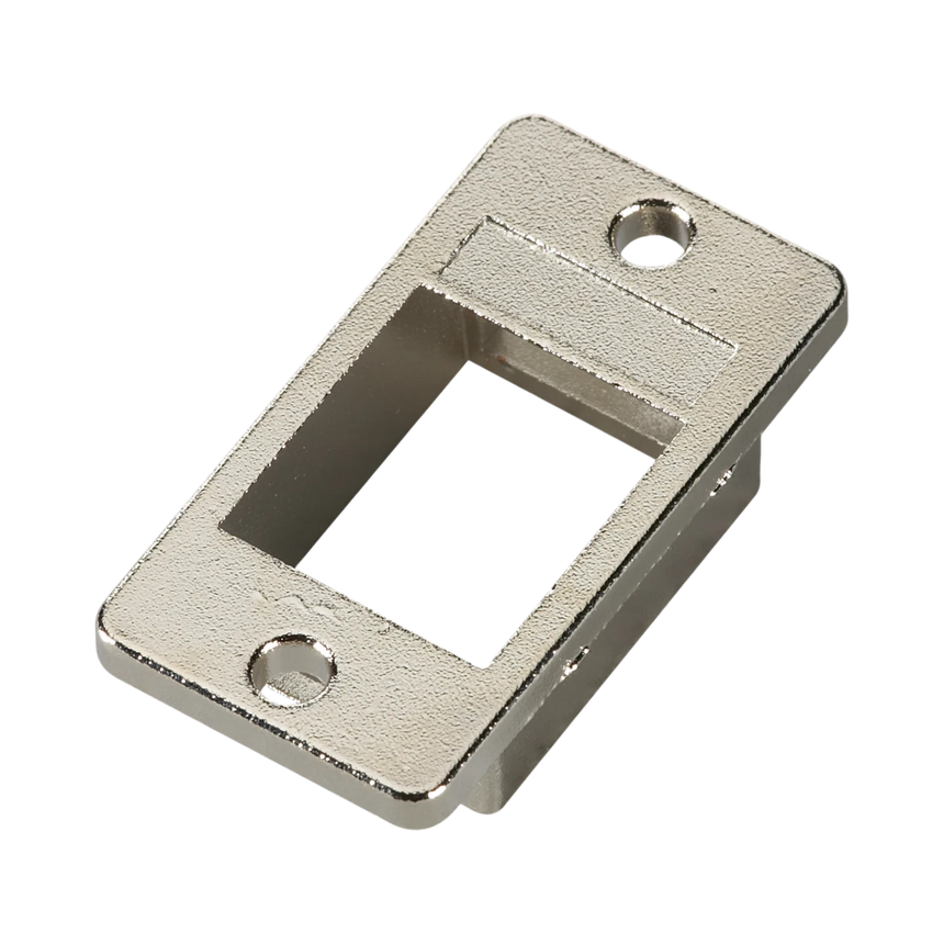 Black Box Panel Mount Bezel with Keystone Opening (Silver) — Being Shipped