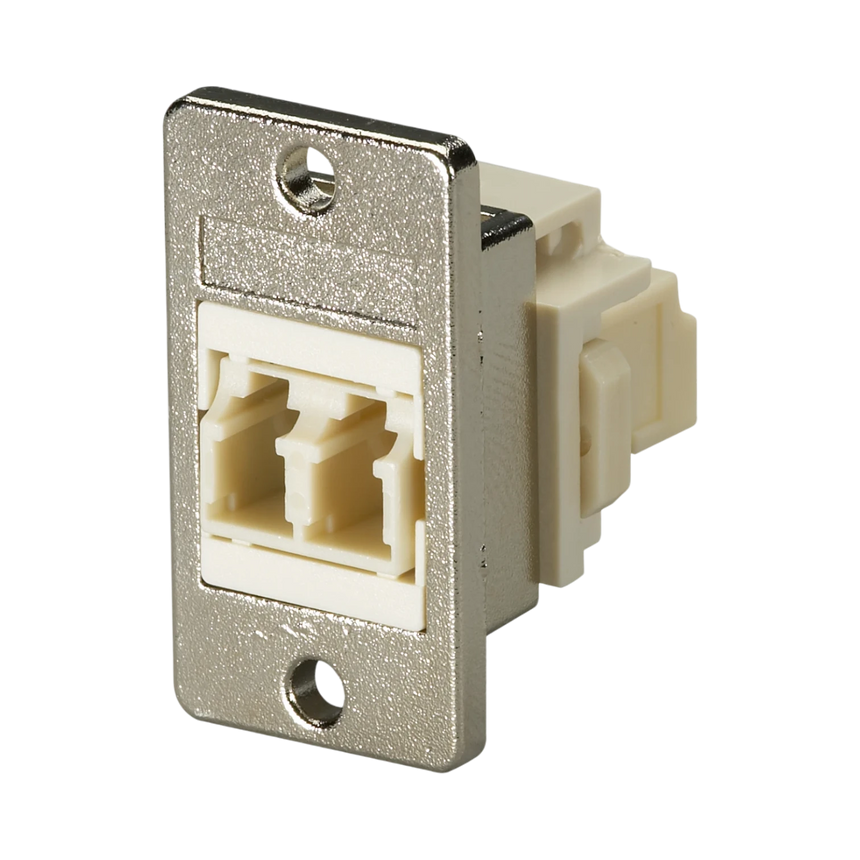 Black Box Panel Mount Bezel with Keystone Opening (Silver) — Being Shipped