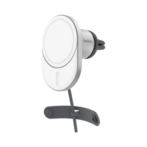 Belkin BoostCharge Pro Wireless MagSafe Car Charger Mount (Silver) — Being Shipped
