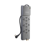 Belkin 3-Pack 12-Outlet Surge Protector with 8ft Cord (Gray) — Being Shipped