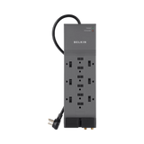 Belkin 3-Pack 12-Outlet Surge Protector with 8ft Cord (Gray) — Being Shipped