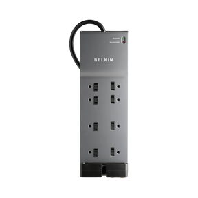 Belkin 3-Pack 8-Outlet Surge Protector with 6ft Cord (Gray) — Being Shipped