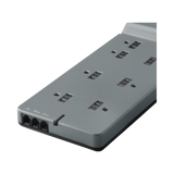 Belkin 3-Pack 8-Outlet Surge Protector with 6ft Cord (Gray) — Being Shipped