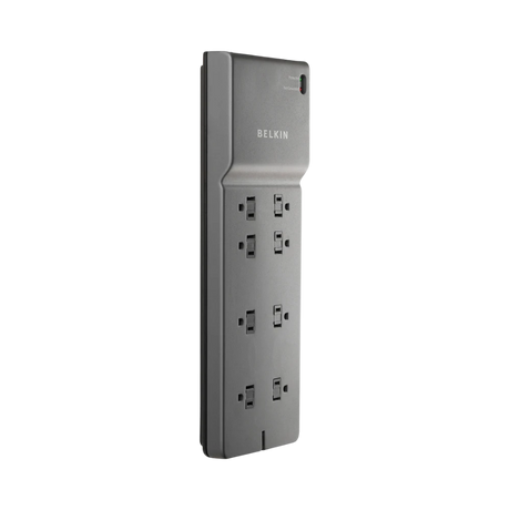 Belkin 3-Pack 8-Outlet Surge Protector with 6ft Cord (Gray) — Being Shipped
