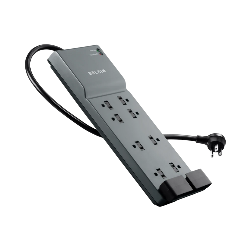 Belkin 3-Pack 8-Outlet Surge Protector with 6ft Cord (Gray) — Being Shipped