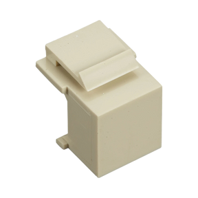 Black Box 10-Pack Keystone Snap Fitting Blank (Ivory) — Being Shipped