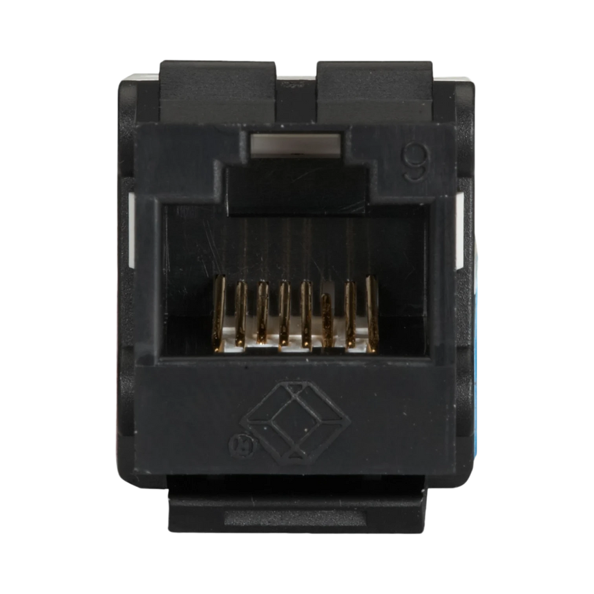 Black Box CAT6 Unshielded Keystone Jack 110 Punchdown Type (Black) — Being Shipped