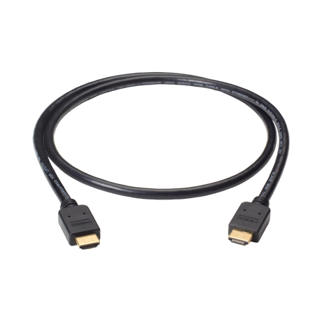 Black Box 3.2ft High-Speed HDMI Cable with Ethernet (Black) — Being Shipped
