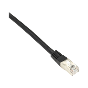 Black Box CAT6 25ft Shielded Ethernet Cable (Black) — Being Shipped