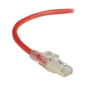 Black Box 7ft Gigatrue 3 Cat6 Shielded Patch Cable (Red) — Being Shipped