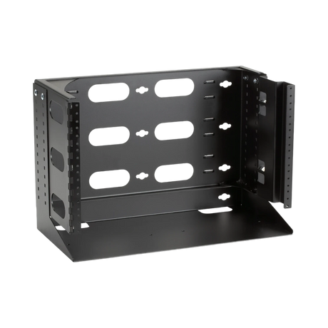 Black Box 6U75lb Capacity Wallmount Rack with Hinged Panel — Being Shipped