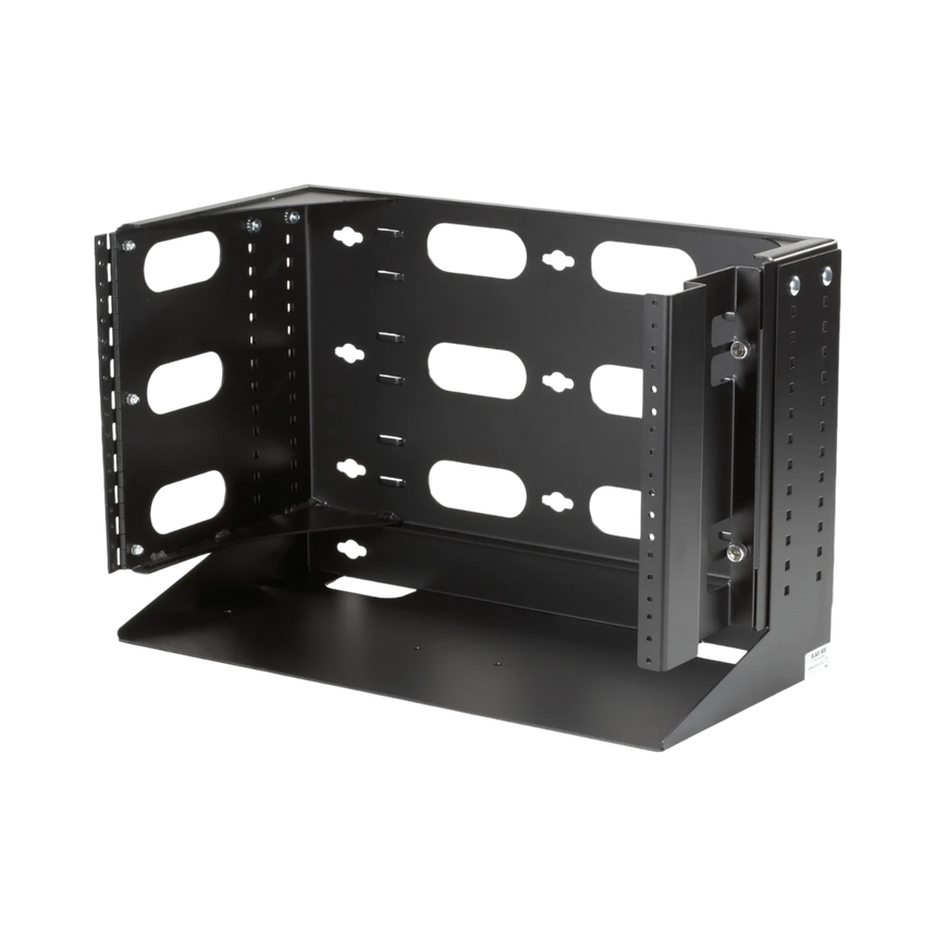Black Box 6U75lb Capacity Wallmount Rack with Hinged Panel — Being Shipped