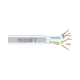 Black Box 1000ft GigaTrue Cat6a UTP Network Cable (Gray) — Being Shipped