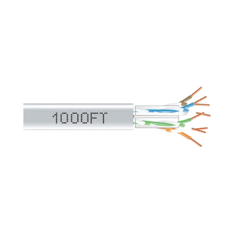Black Box 1000ft GigaTrue Cat6a UTP Network Cable (Gray) — Being Shipped