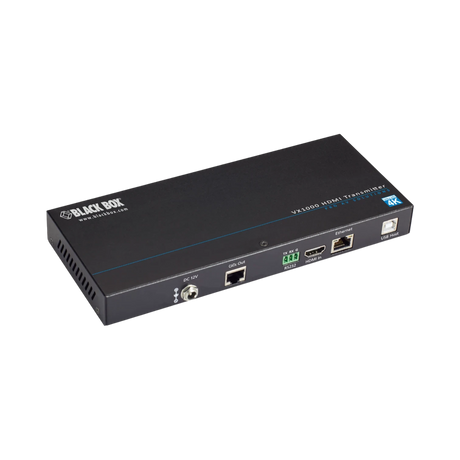 Black Box VX1000 CATx 4K USB HDMI Extender Transmitter — Being Shipped