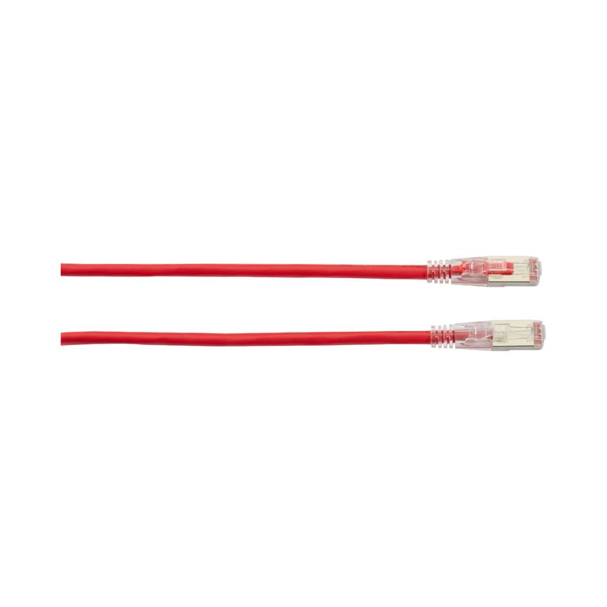 Black Box 15ft CAT6A 650MHz Locking Snagless Shielded Ethernet Cable (Red) — Being Shipped