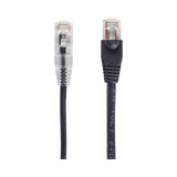 Black Box 4ft Slim-Net CAT6A Ethernet Patch Cable (Black) — Being Shipped
