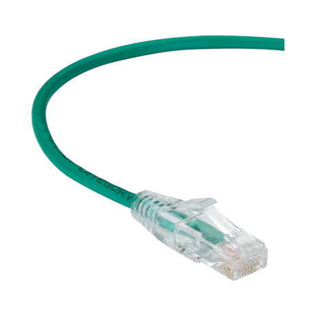 Black Box 3ft Slim-Net CAT6A 500MHz Ethernet Cable (Green) — Being Shipped