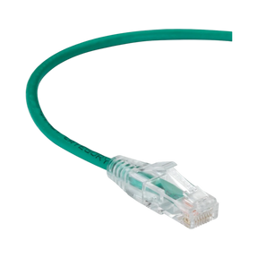 Black Box 4ft Slim-Net CAT6A 28AWG Unshielded Ethernet Cable (Green) — Being Shipped