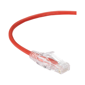 Black Box 7ft Slim-Net CAT6A 500MHz Ethernet Cable (Red) — Being Shipped