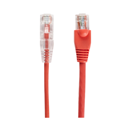 Black Box 7ft Slim-Net CAT6A 500MHz Ethernet Cable (Red) — Being Shipped