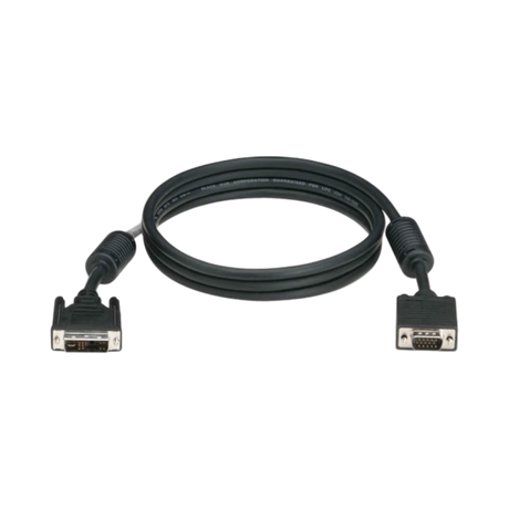 Black Box 6ft DVI-A to VGA Adapter Cable (Black) — Being Shipped