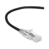 Black Box 5ft Slim-Net CAT6 Ethernet Patch Cable (Black) — Being Shipped