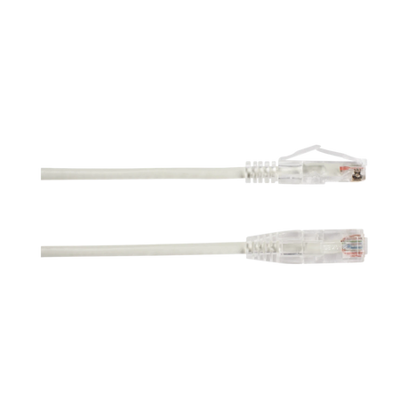 Black Box 2ft Slim-Net CAT6 28AWG Ethernet Cable (White) — Being Shipped