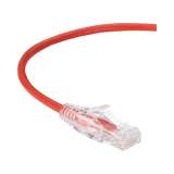 Black Box 4ft Slim-Net CAT6 250MHz 28AWG Ethernet Cable (Red) — Being Shipped