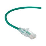 Black Box 3ft Slim-Net CAT6 Snagless Ethernet Cable (Green) — Being Shipped
