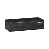 Black Box 4K 60Hz USB 3.0 Hub 4-Port Dual-Monitor KVM Switch — Being Shipped