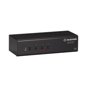 Black Box 4K 60Hz USB 3.0 Hub 4-Port Dual-Monitor KVM Switch — Being Shipped