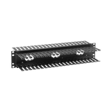 Black Box 2U 19inch Rackmount Horizontal Cable Manager with Cover — Being Shipped