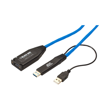 Black Box 16ft USB 3.0 Active Cable Extender (Blue) — Being Shipped