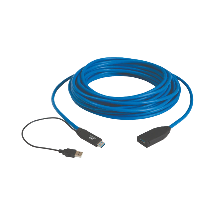 Black Box 16ft USB 3.0 Active Cable Extender (Blue) — Being Shipped